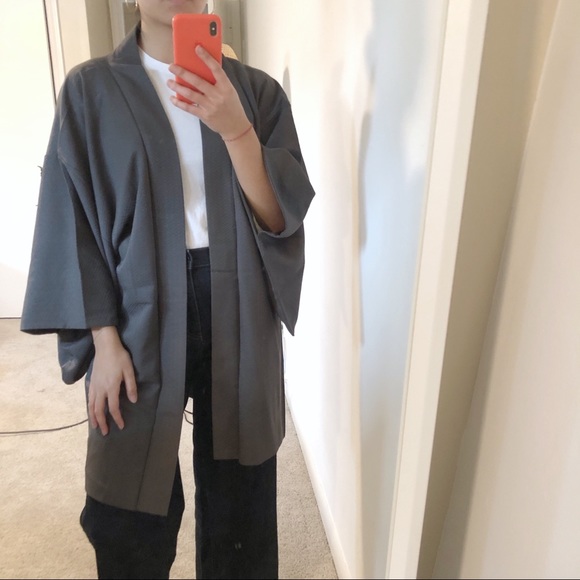 Vintage Jackets & Blazers - Vintage Japanese “Haori” Kimono Jacket